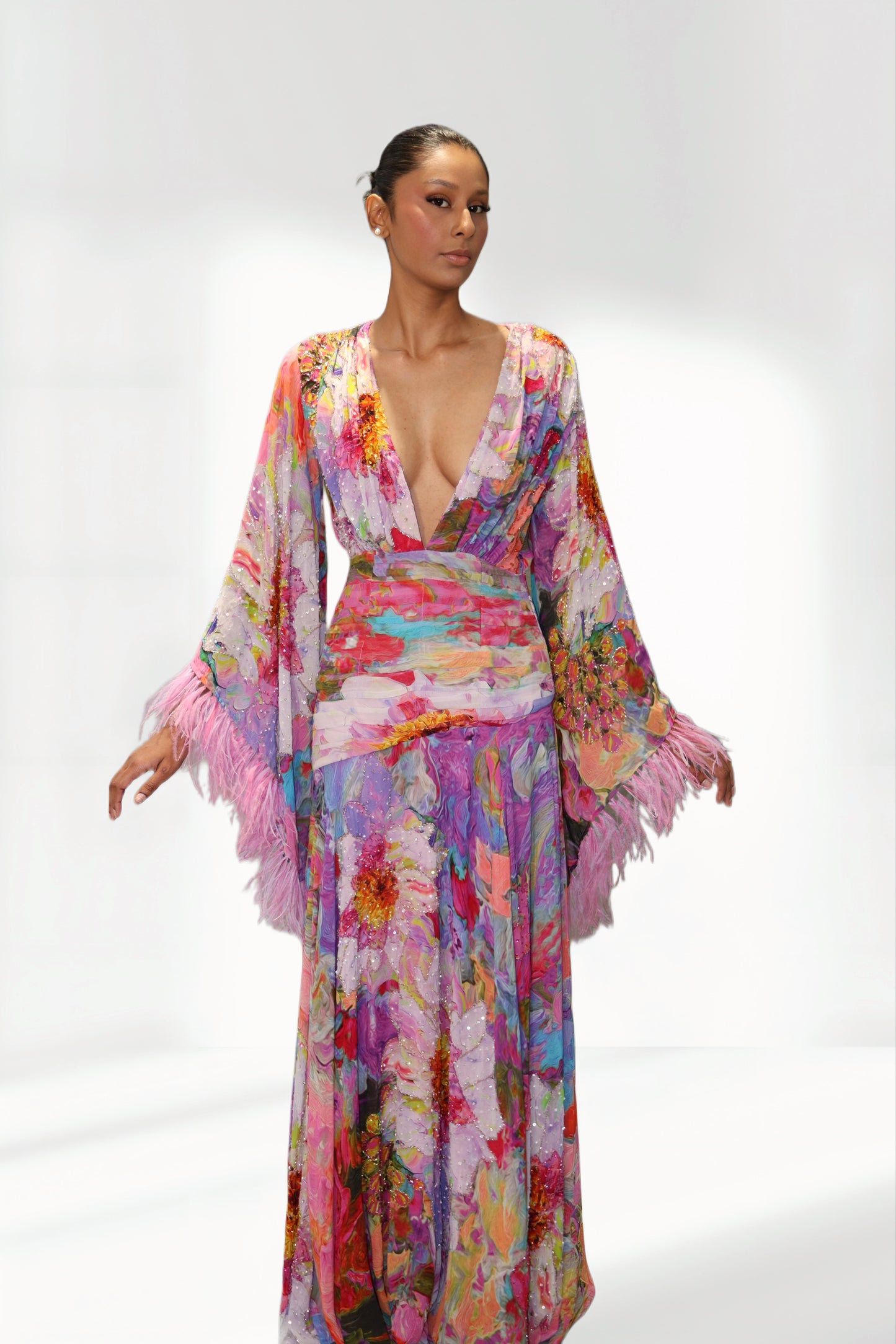 The "Hydrangea Haze Dress"