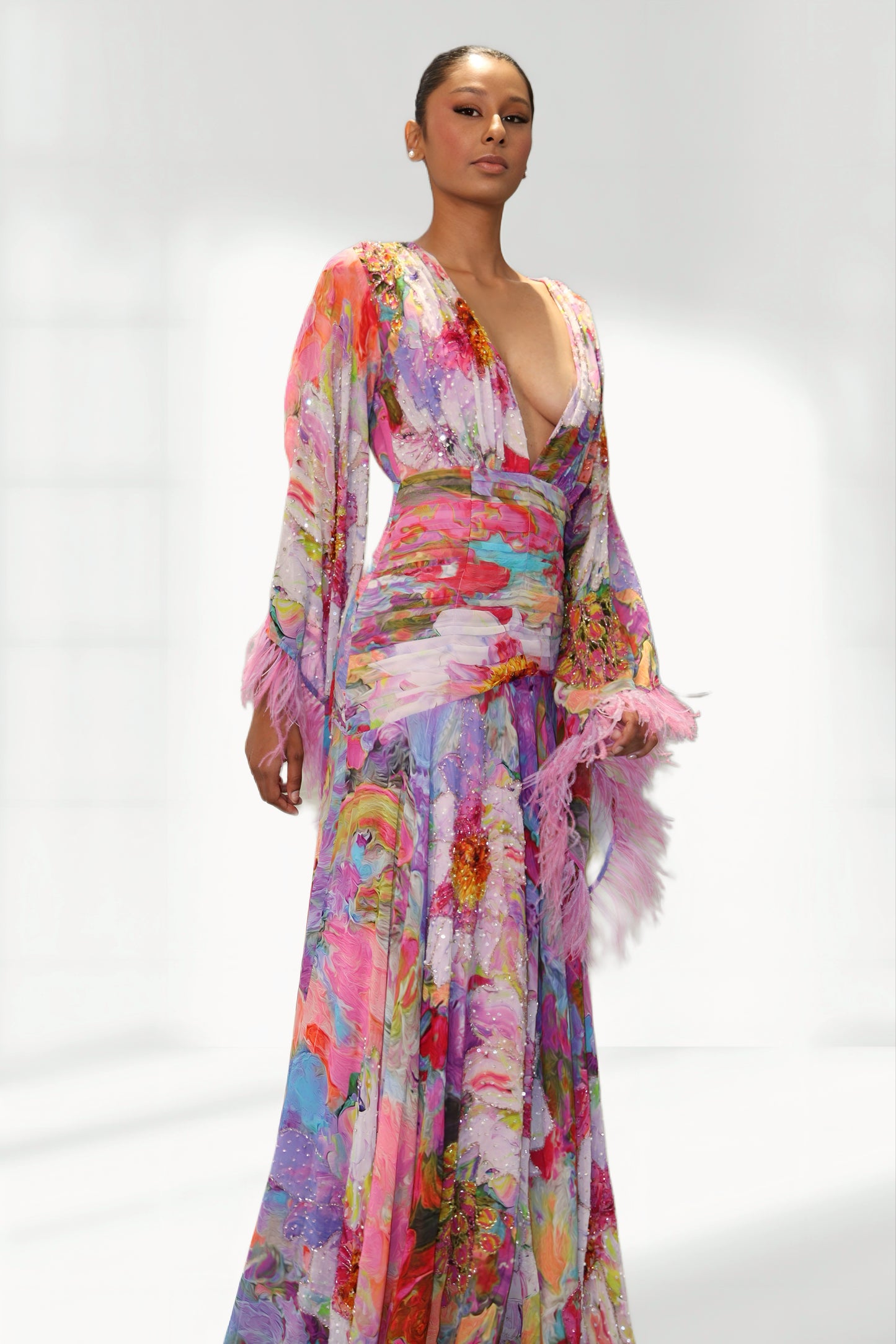 The "Hydrangea Haze Dress"