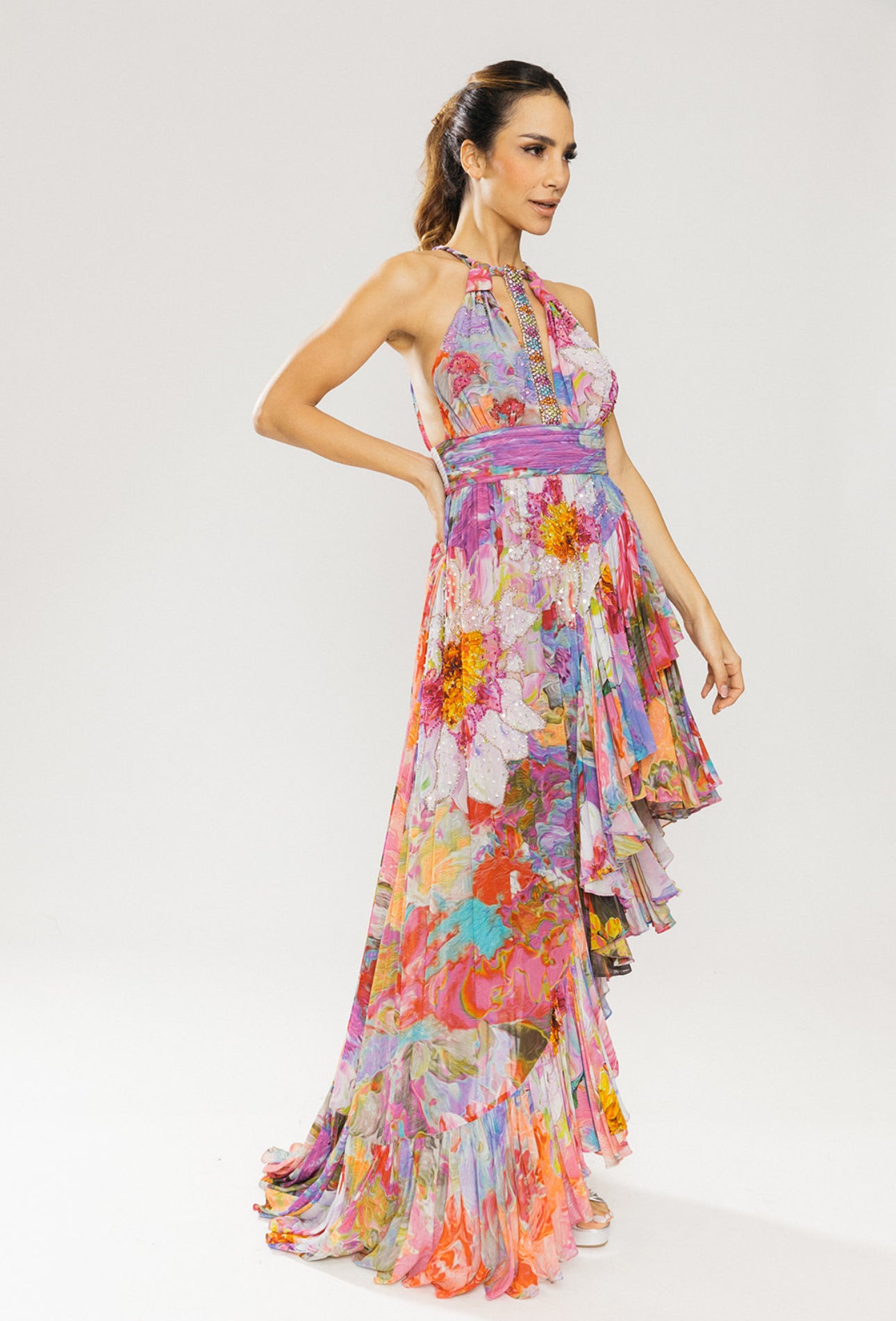 The "Hydrangea Haze Dress"