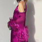 Alexandre Magenta Dress